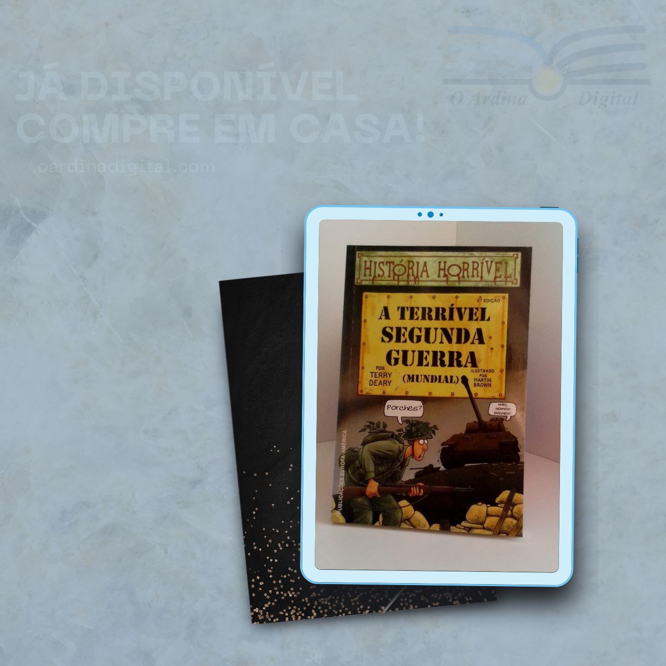 A Terrível Segunda Guerra (Mundial) – livro de Terry Deary