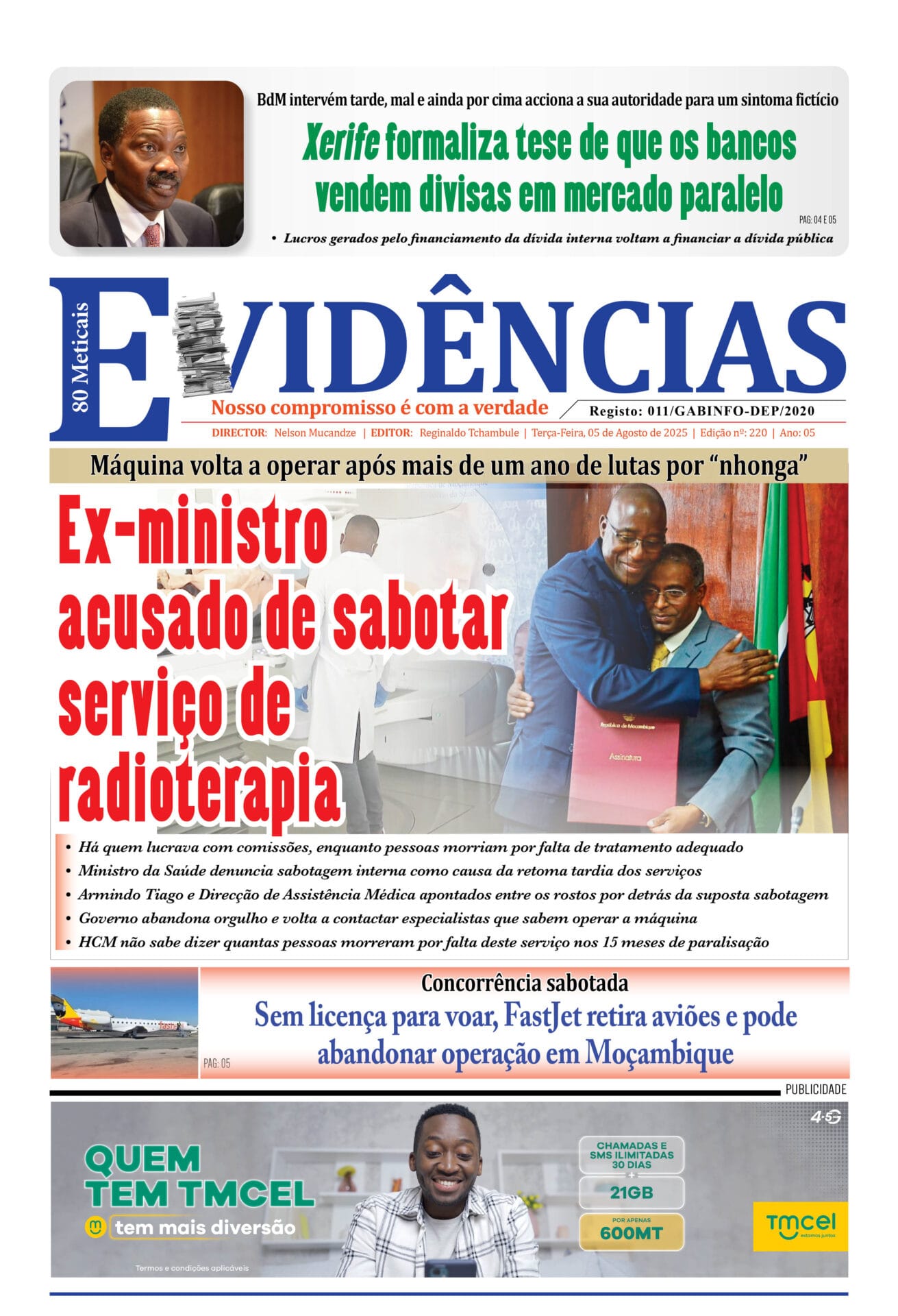 Edição digital nº 220 do Jornal Evidências – 6 de Agosto de 2025 - Imagem 2