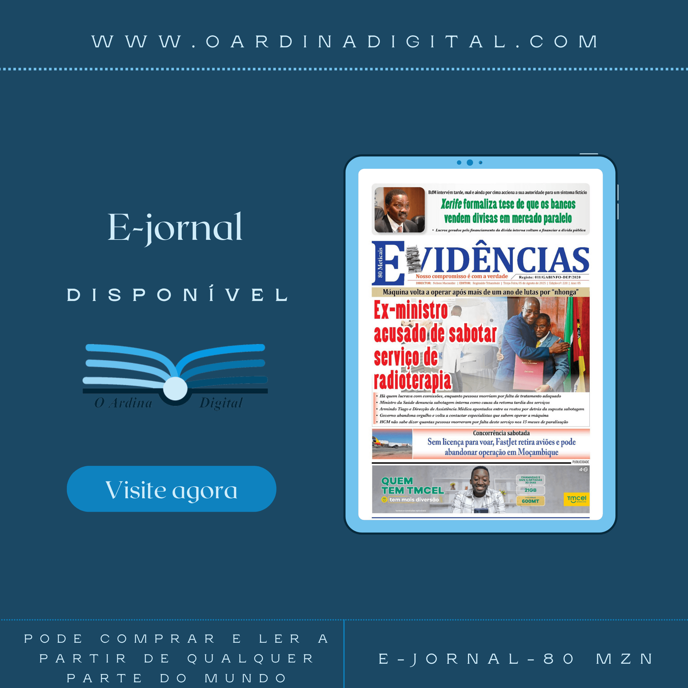 Edição digital nº 220 do Jornal Evidências – 6 de Agosto de 2025 - Imagem 3