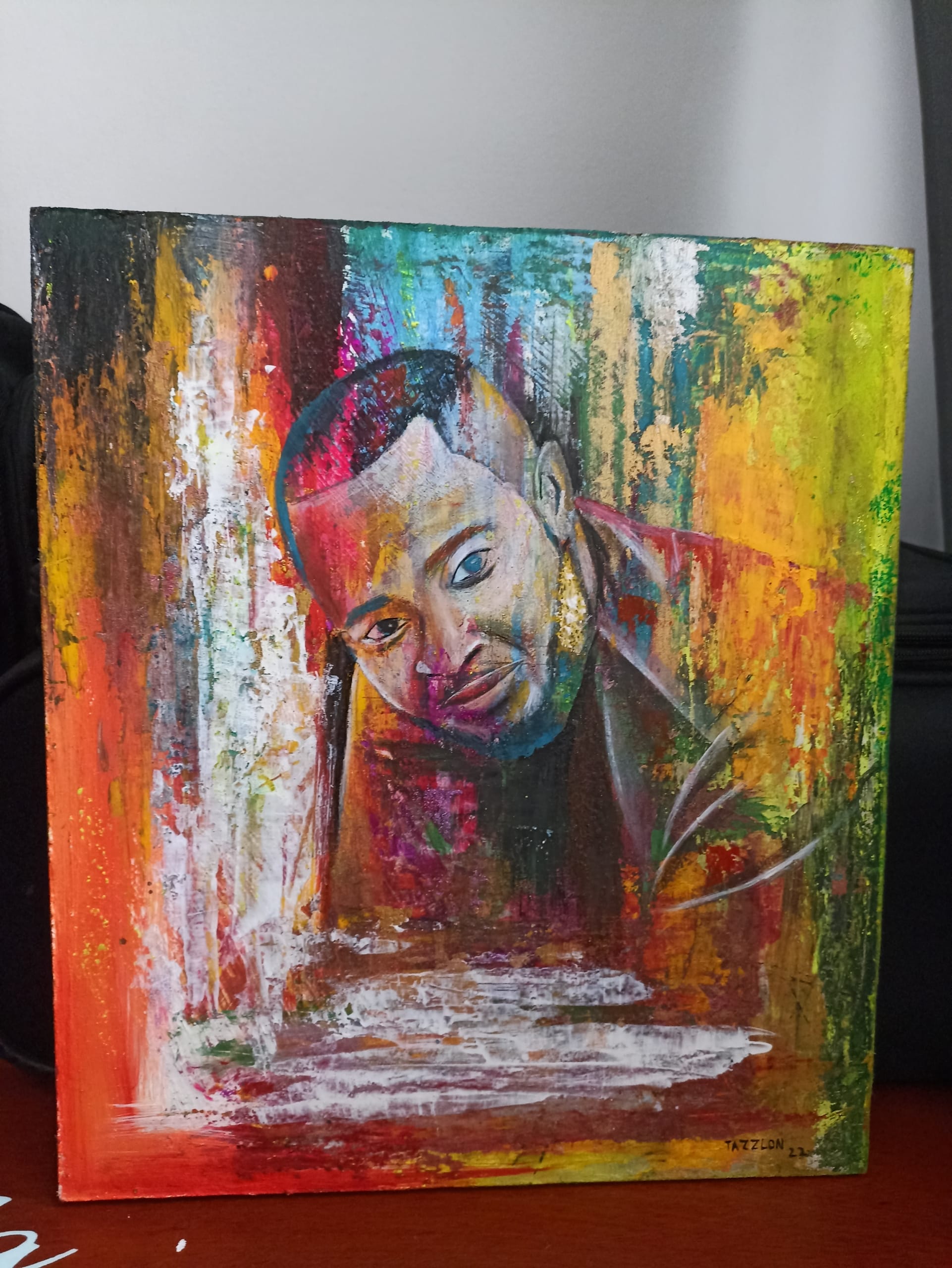 Retrato em tela A3 - Imagem 2