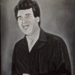 Retrato em tela A3