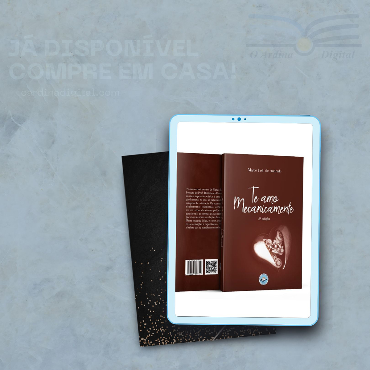 Te amo Mecanicamente (2.ª edição) – livro Marco Lole de Andrade