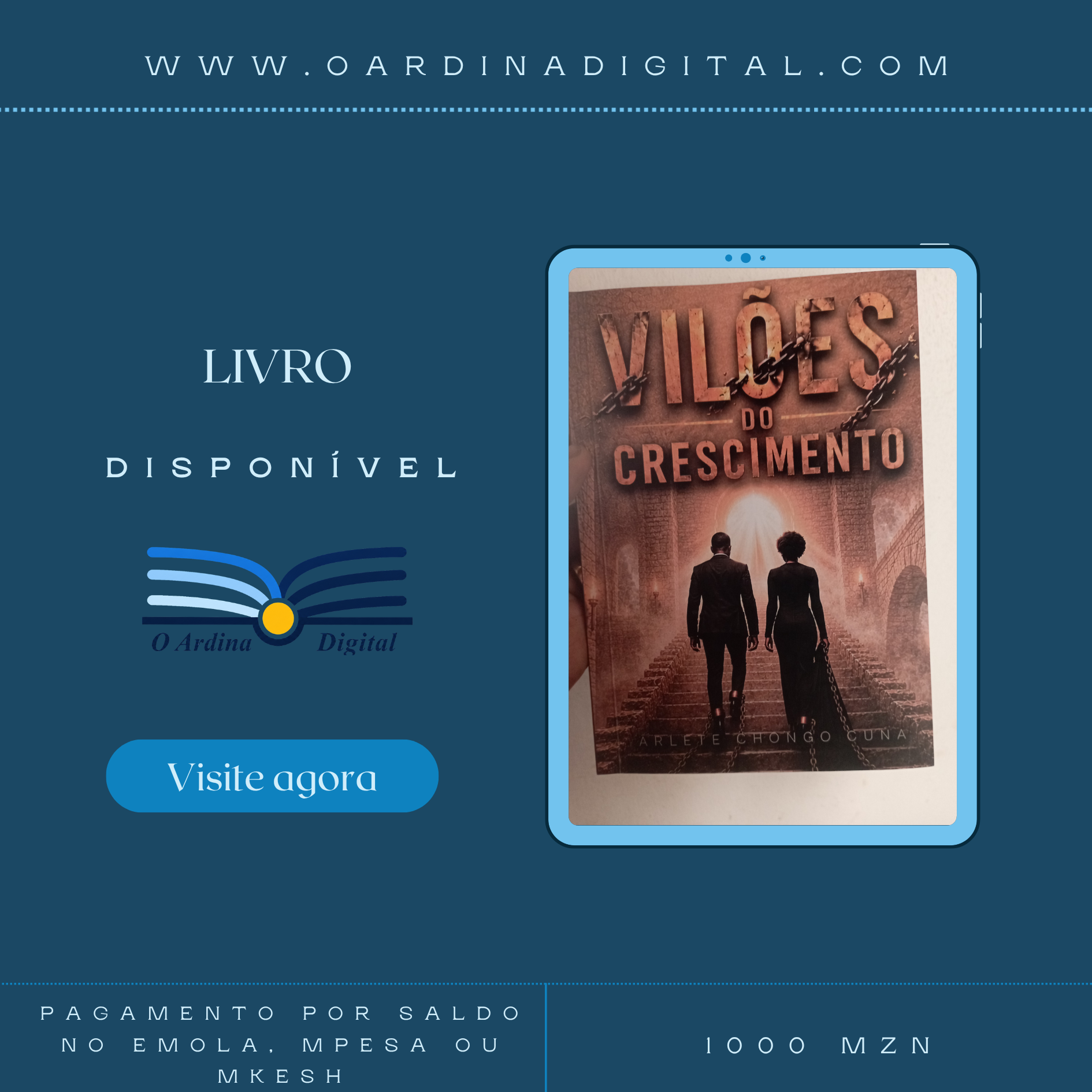 Vilões do Crescimento - livro de Arlete Chongo - Imagem 3