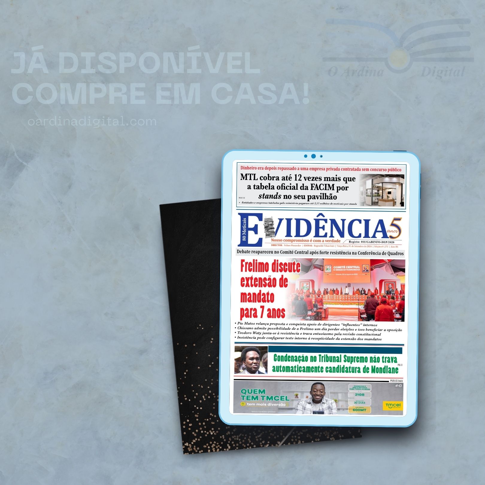 Jornal Evidências Digital – 09 de Setembro de 2026